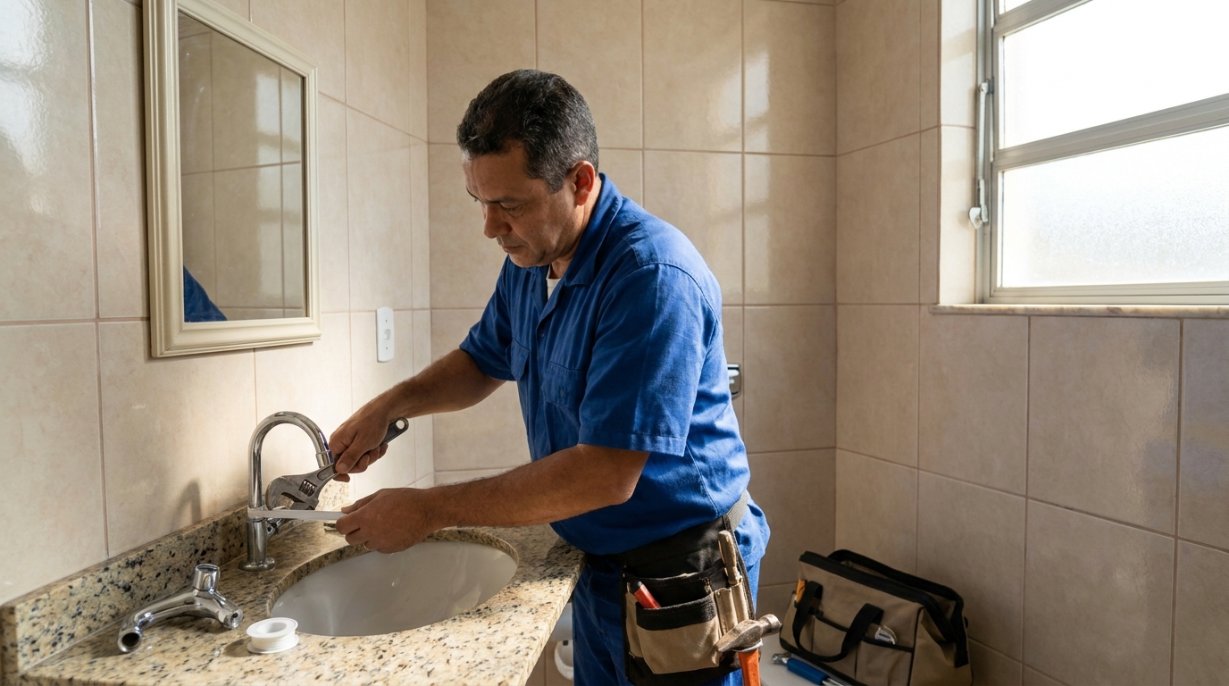 Ajustes em Torneiras em Capuava, Goiânia‑GO