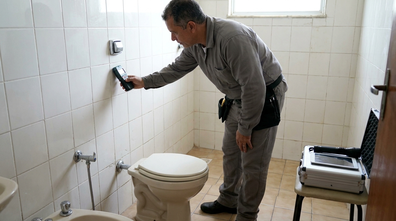 Caça Vazamento de Esgoto no Bairro Feliz, Goiânia‑GO